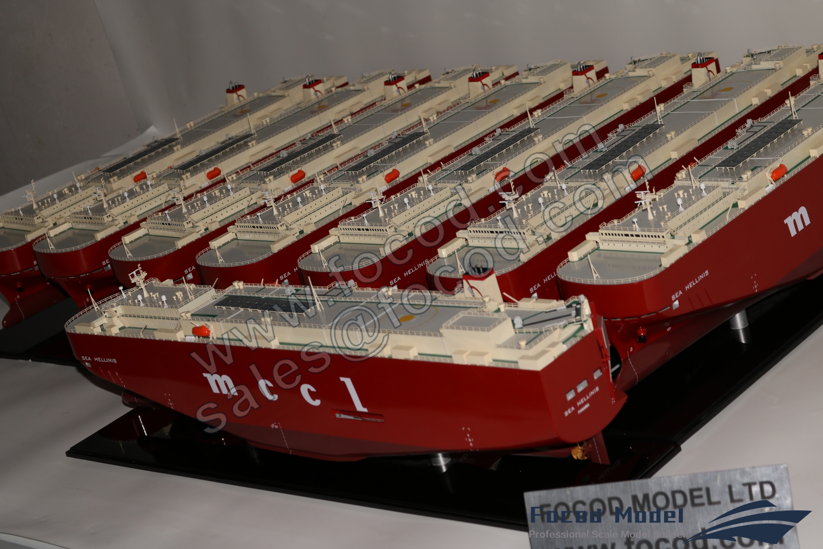 customized model of 180m Vehicles Carrier (RoRo ship)